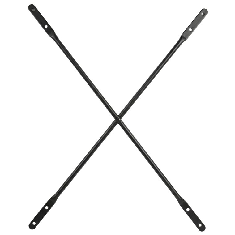Diagonal em X para torre de escoramento